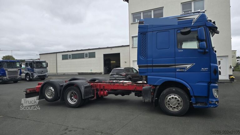Podwozie ciężarówki DAF XF 510 FAN 6x2