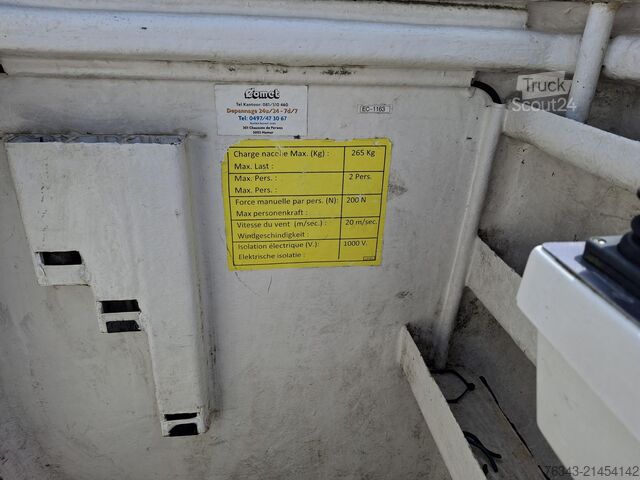 Camion nacelle élévatrice IVECO EUROCARGO ML 120EL19 - E6 - NACELLE 15 M