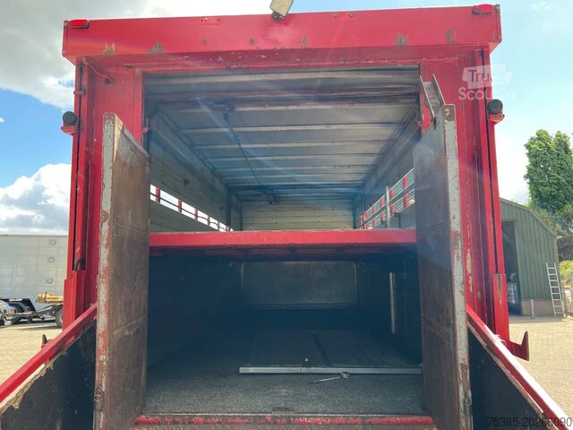 Veetransport DAF CF 75 Livestock veewagen 1/2 stock
