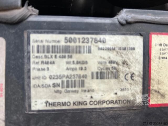 Gekoeld/bevroren transport Schmitz Cargobull Thermo King 400 Laadlift 270 cm