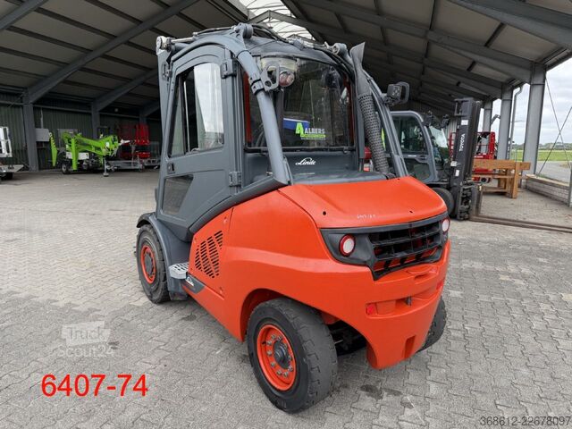 Priekšējās iekrāvēja autoiekrāvējs Linde H 50 D 02