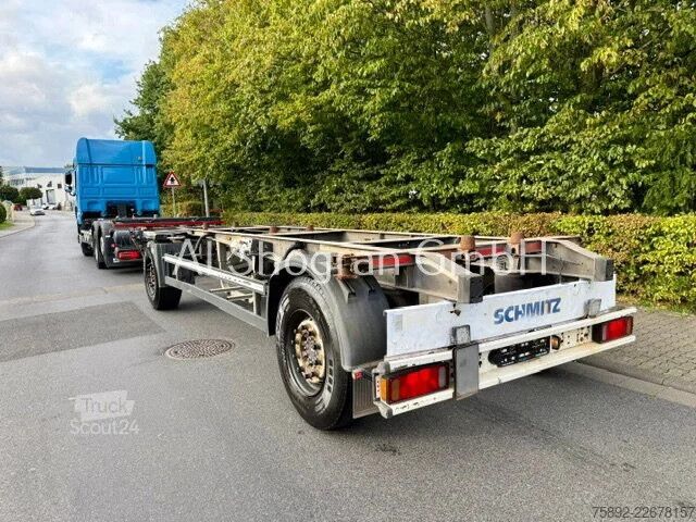 Containervervoer Schmitz Cargobull AWF 18 / BDF / 2 x Achsen