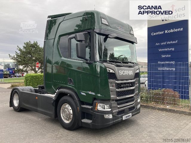 Standart çekici ünitesi Scania R 460 - HIGHLINE - PTO - ALCOA - LEDER -