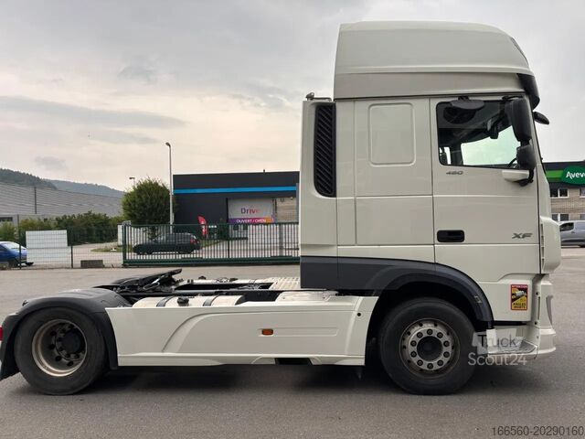Tracteur standard DAF XF SUPER SPACE CAB ZF INTARDER, different locat...