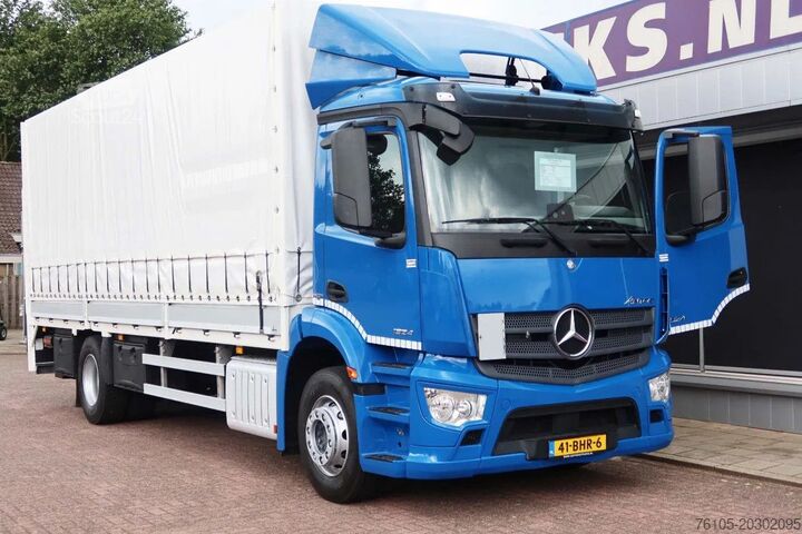 Koffert Mercedes-Benz Antos 1924L Huif + Klep Dhollandia 2000 KG Euro 6