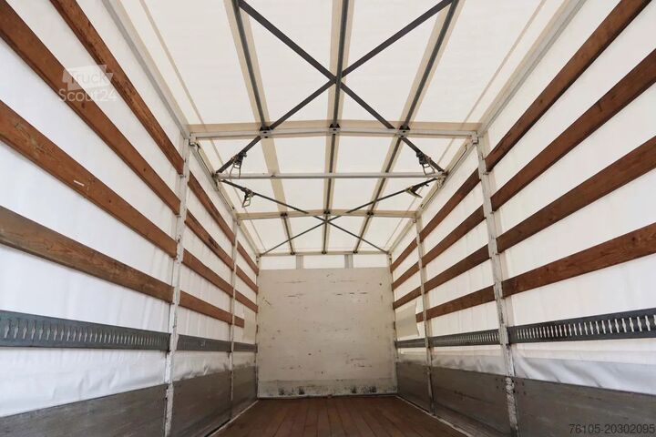 Koffert Mercedes-Benz Antos 1924L Huif + Klep Dhollandia 2000 KG Euro 6