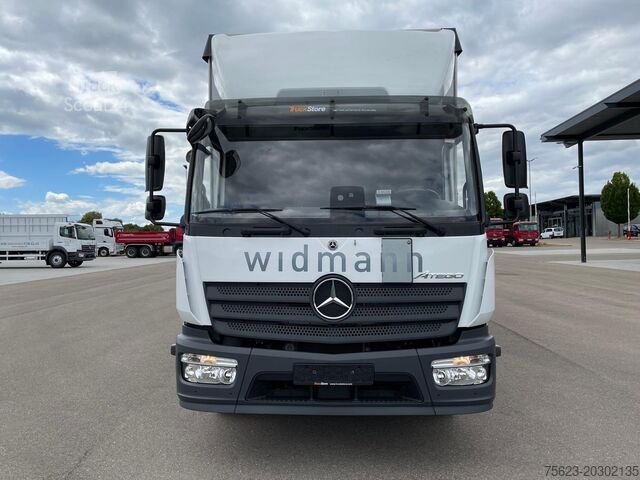 Vrachtauto met open laadbak Mercedes-Benz Atego 1527 L ClassicSpace Luft AUT AHK SpurH