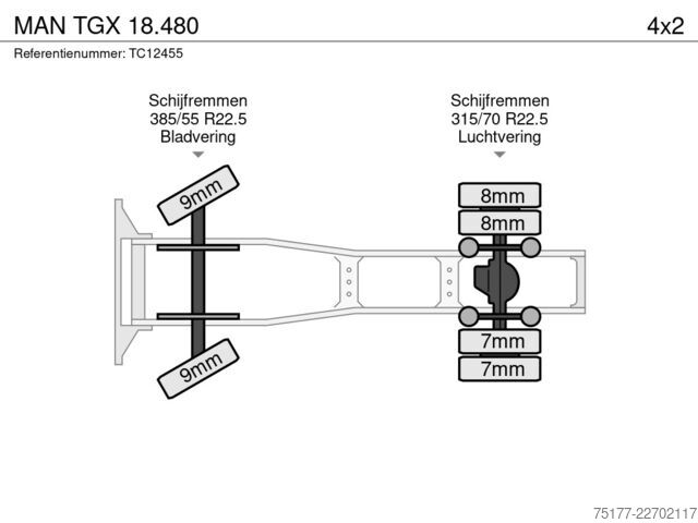 Standard-SZM MAN TGX 18.480