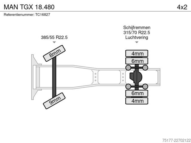 Standard-SZM MAN TGX 18.480