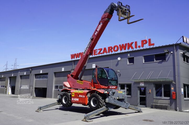 Teleskoplastere MAGNI RTH 5.26 telescopic loader / Range 26 m