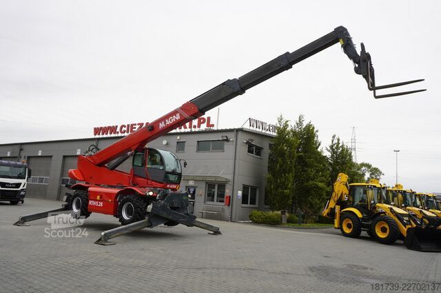 Teleskoplastere MAGNI RTH 5.26 telescopic loader / Range 26 m