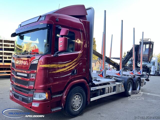 Alusta ja ohjaamo Scania R650 V8 NGS 6x4, Retarder