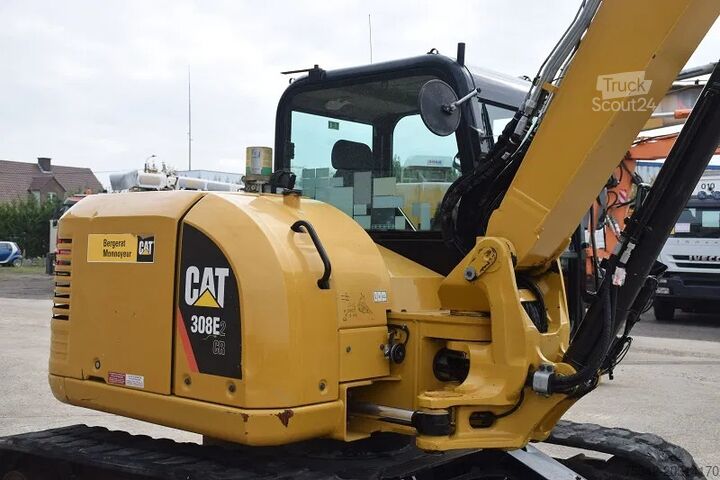 Minikaivukone Caterpillar 308 E2CR