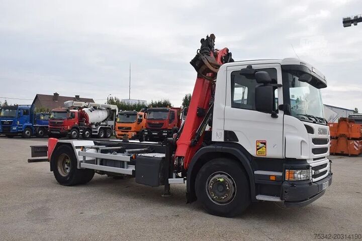 Camión grúa Scania P280