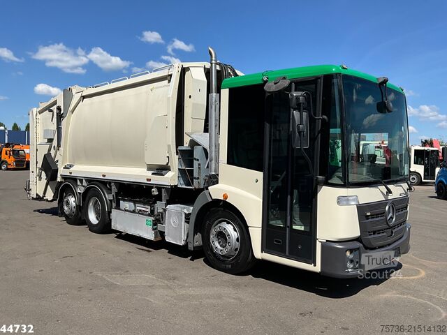 Vuilniswagen Mercedes-Benz Econic 2630 Euro 6 CNG Norba MF 300 18m³ 2 comp...