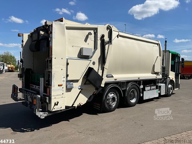 Vuilniswagen Mercedes-Benz Econic 2630 Euro 6 CNG Norba MF 300 18m³ 2 comp...