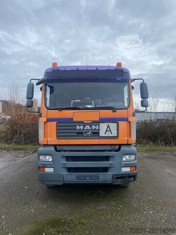 Мусоровоз MAN TGA 26.320 6x2 Müllwagen Faun Powerpress Zöller