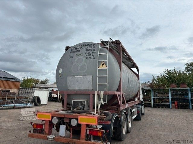 Полуприцеп-цистерна  30 Fuß Container Chemietank 35 cbm