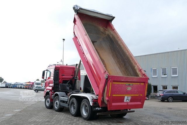 Kiepwagen MAN 35.510 TGS BL 8x4, Meiller, 17m³,Schiebe-Verdeck
