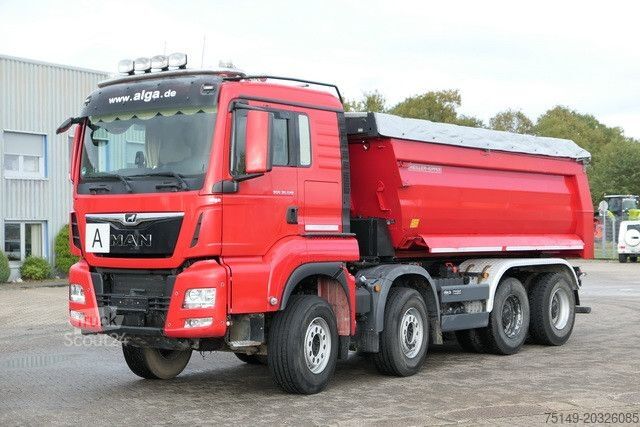 Kiepwagen MAN 35.510 TGS BL 8x4, Meiller, 17m³,Schiebe-Verdeck