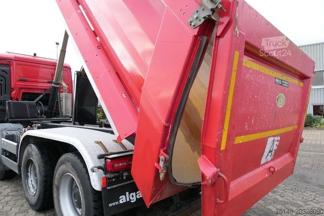 Pašizgāzējs kravas automašīna MAN 35.510 TGS BL 8x4, Meiller, 17m³,Schiebe-Verdeck