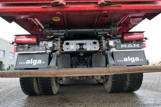Pašizgāzējs kravas automašīna MAN 35.510 TGS BL 8x4, Meiller, 17m³,Schiebe-Verdeck