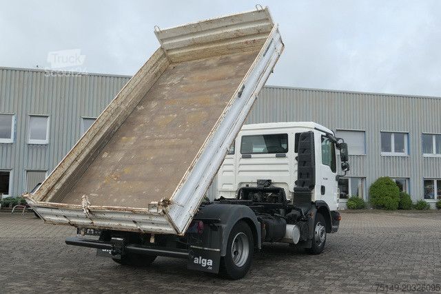 Kiepwagen bestelauto MAN 8.180 TGL BB 4x2, Meiller, 2x AHK, 3. Sitz