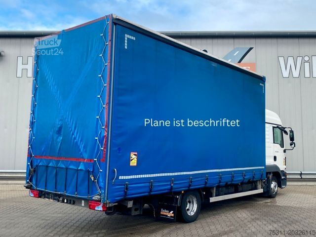 فان بستارة جانبية MAN TGL 12.250 | JUMBO-ZUG*2x Tank*AC*beids. Gardine