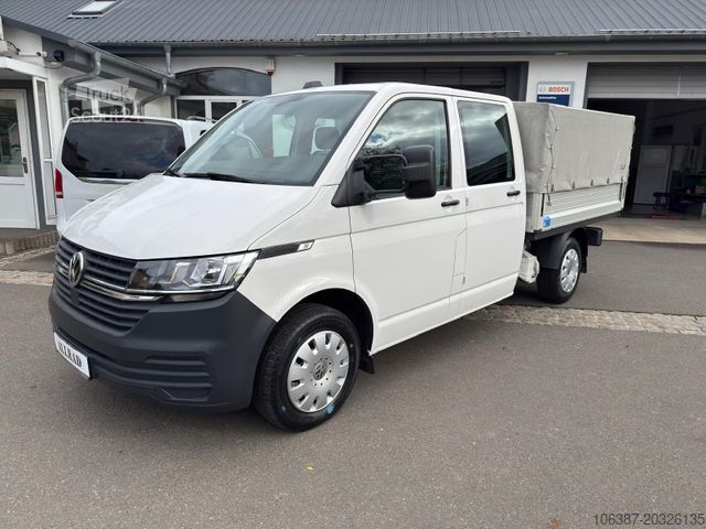 Dubă pick-up VOLKSWAGEN T6.1 Transporter Pritsche Doppelkabine lang 4MOT