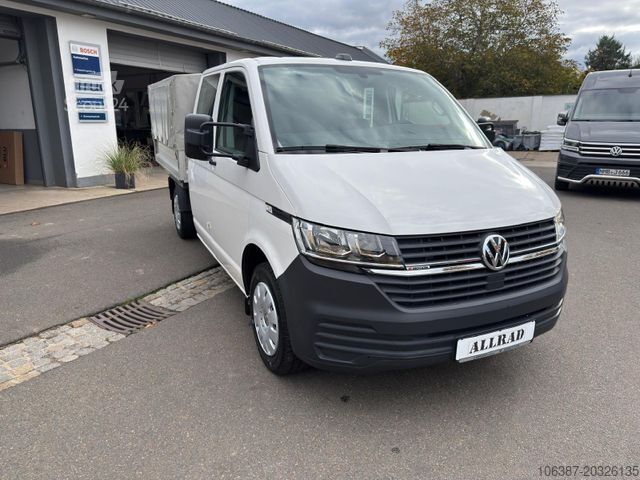Dubă pick-up VOLKSWAGEN T6.1 Transporter Pritsche Doppelkabine lang 4MOT