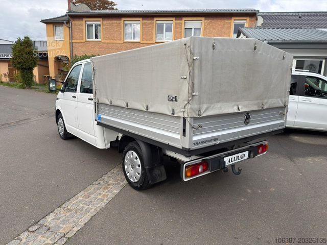 Dubă pick-up VOLKSWAGEN T6.1 Transporter Pritsche Doppelkabine lang 4MOT