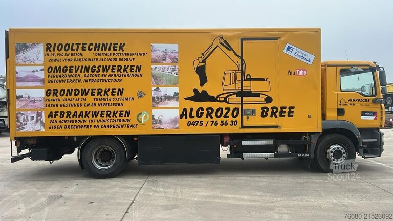 Benne fermée MAN TGM 18.320 (BELGIAN TRUCK / PERFECT CONDITION /...