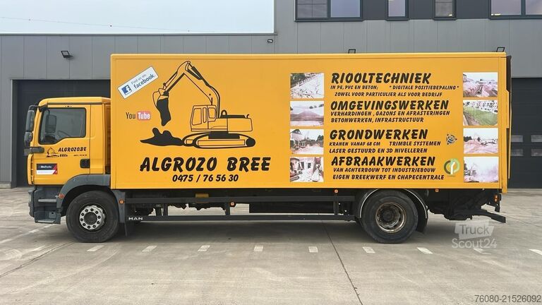 Benne fermée MAN TGM 18.320 (BELGIAN TRUCK / PERFECT CONDITION /...