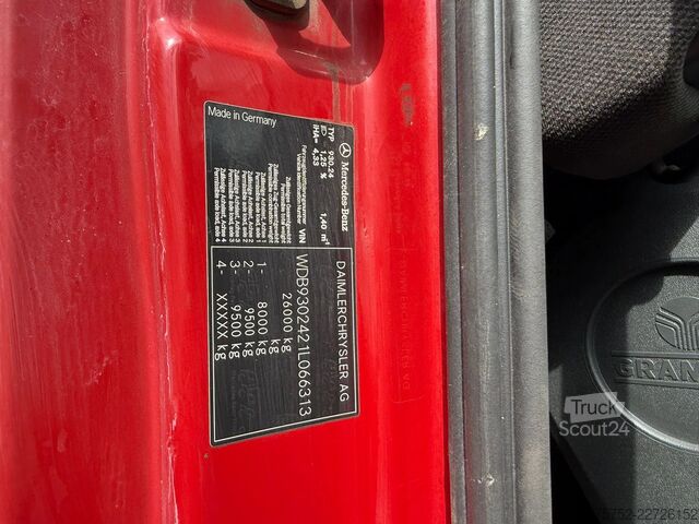 3-Seiten-Kipper Mercedes-Benz Actros 2644 L 6X4 3 Zijden kipper + MKG Kraan/C...