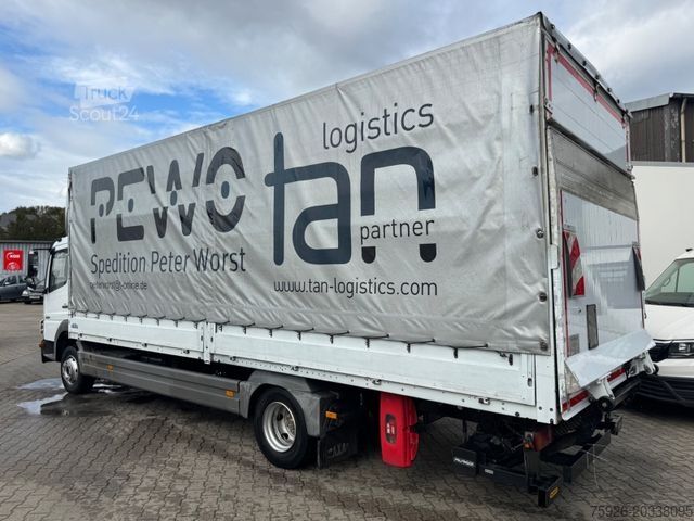 Plattewagen met zeil MERCEDES-BENZ Atego 1224L *Pritsche Plane* LBW*