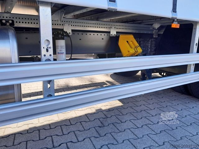 Tentinė platforma sunkvežimis DAF FA XB 290 16t Junge Curtainside Bär LBW
