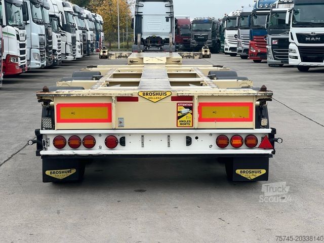 Semi-reboque porta-carroçaria amovível BROSHUIS MFCC * 45 FT * FRONT/HECKSCHUB * LIFT * SAF *