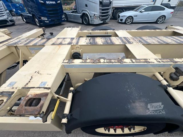 Semi-reboque porta-carroçaria amovível BROSHUIS MFCC * 45 FT * FRONT/HECKSCHUB * LIFT * SAF *