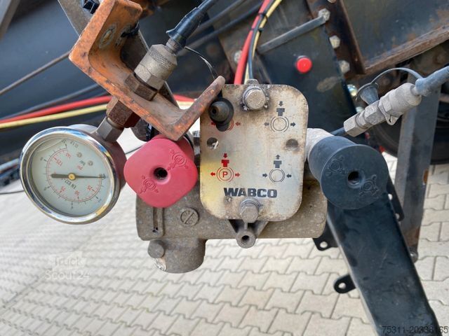 Werkplatform oplegger  Wellmeyer | SAF-Achsen*Zurrösen*Rungen*4x Achsen