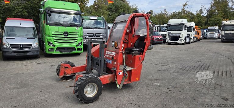 Manipulator telescopic Manitou TMT 20-20SR Mitnahmestapler 2000 kg Tragkraft Staplergabel und Stroh- Heugabel