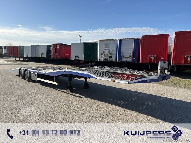Autonkuljetuspakettiauto Eroglu ALPB 08 / Semi Dieplader / Auto - Machine Trans...