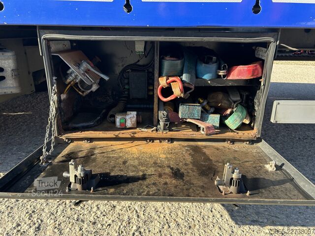 Autonkuljetuspakettiauto Eroglu ALPB 08 / Semi Dieplader / Auto - Machine Trans...
