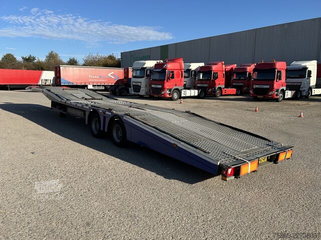 Autonkuljetuspakettiauto Eroglu ALPB 08 / Semi Dieplader / Auto - Machine Trans...