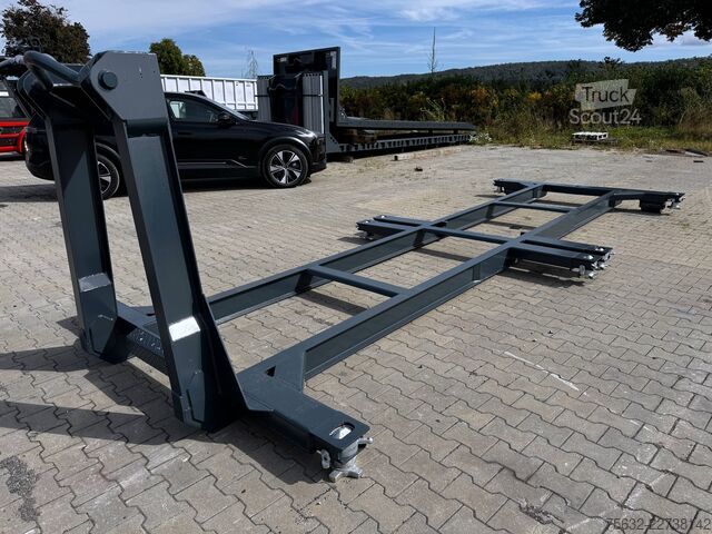 Contentor marítimo de 20" e 1x quadro Roll-off combinado Hitta HAR60 Abrollcontainer