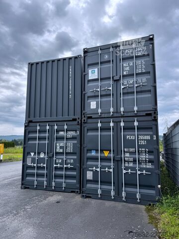 Contentor marítimo de 20" e 1x quadro Roll-off combinado Hitta HAR60 Abrollcontainer