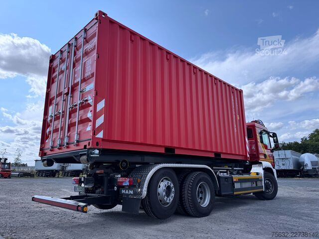 Contentor marítimo de 20" e 1x quadro Roll-off combinado Hitta HAR60 Abrollcontainer