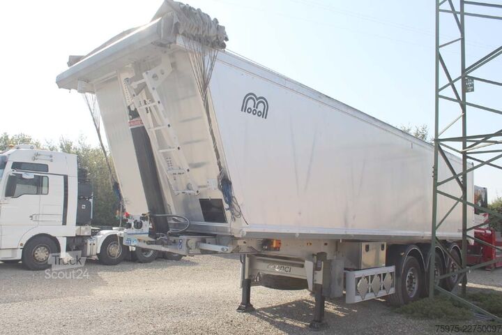 Semi-reboque basculante Menci vasche ribaltabili 46m3 usate