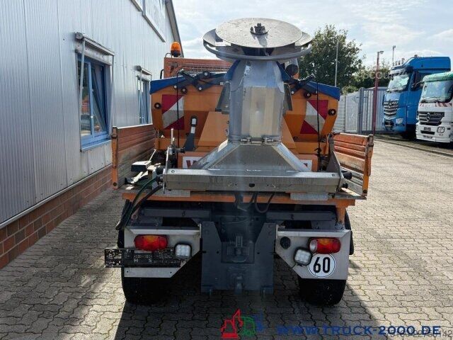 Kastenwagen hoch  Boki HY1252B 4x4 Winterdienst Schild + Streuer
