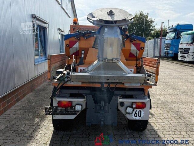 Dubă cu acoperiș înalt Multicar Boki HY1252B 4x4 Winterdienst Schild + Streuer