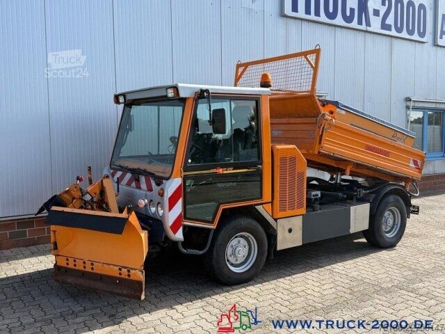 Dubă cu acoperiș înalt Multicar Boki HY1252B 4x4 Winterdienst Schild + Streuer